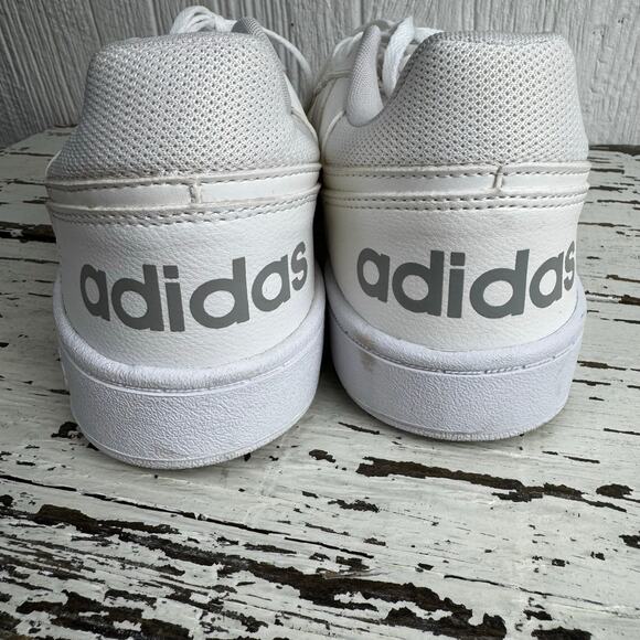 Adidas Hoops 2.0 Women's Sneakers Cloud White FY6024 Size 11 Basketball Shoes - Picture 8 of 12